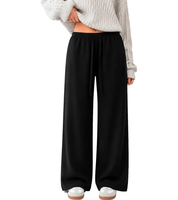 Pantalón Palazzo Básico | Negro |  Premium